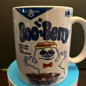 Boo Berry Mug - White and Blue New